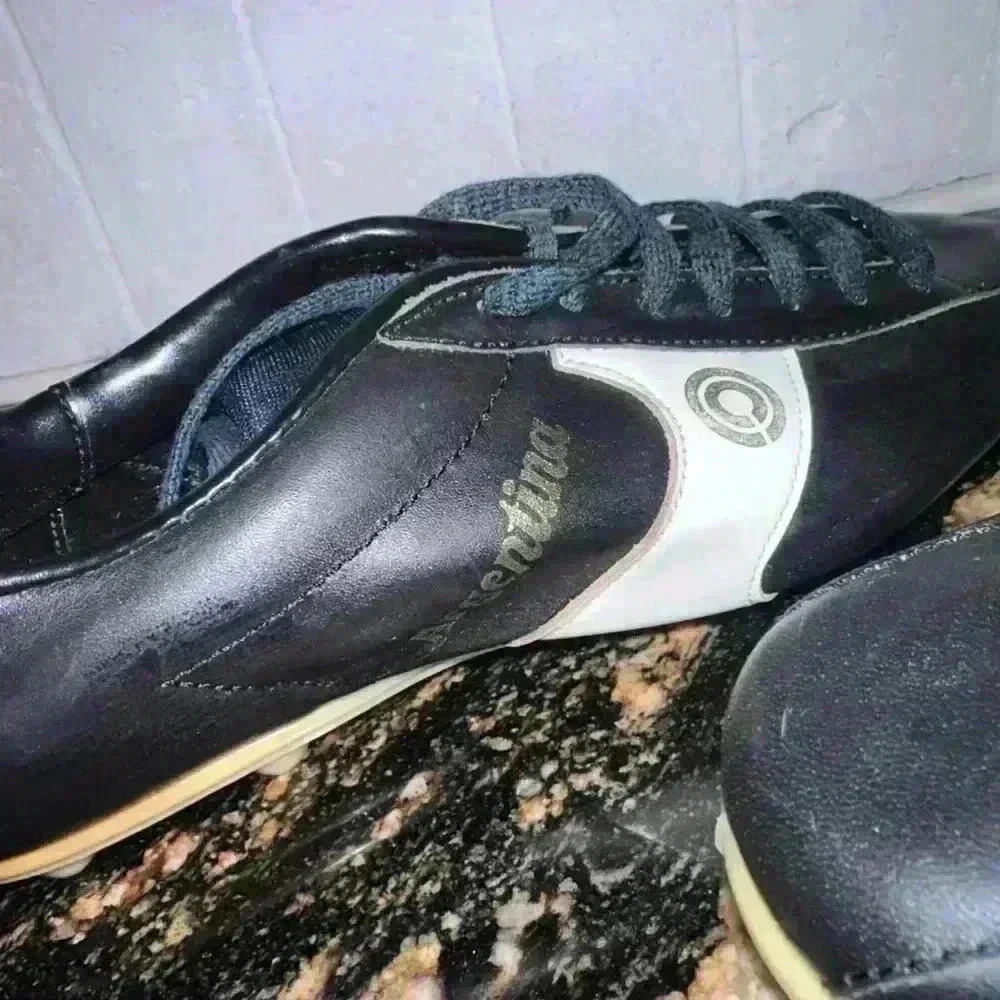Etonic Soccer Cleats “Argentina” Size 8 / Black White - Picture 3 of 13